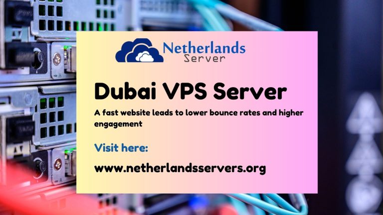 Why a Dubai VPS Server is Essential for Your Online Business